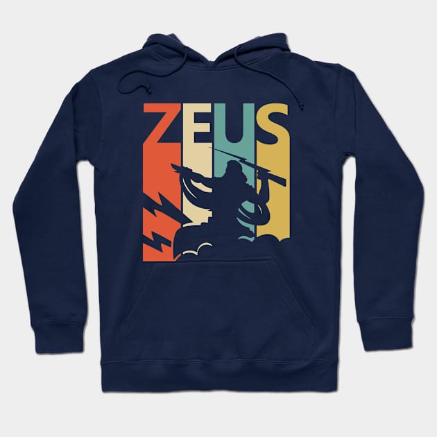 Vintage 1970s Greek God Zeus Hoodie by GWENT